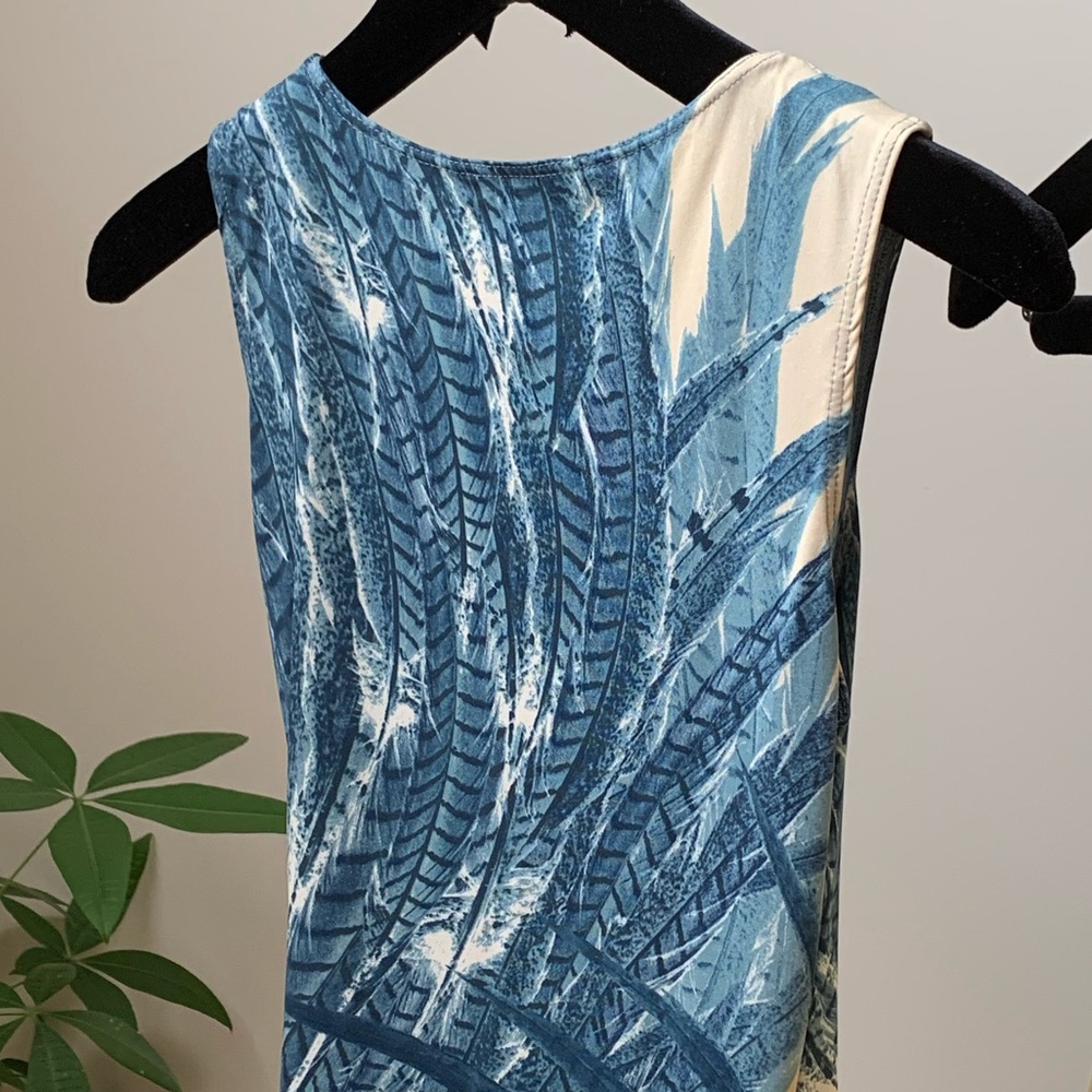 EUC RUCH FAUX WRAP DRESS - Picture 5 of 8